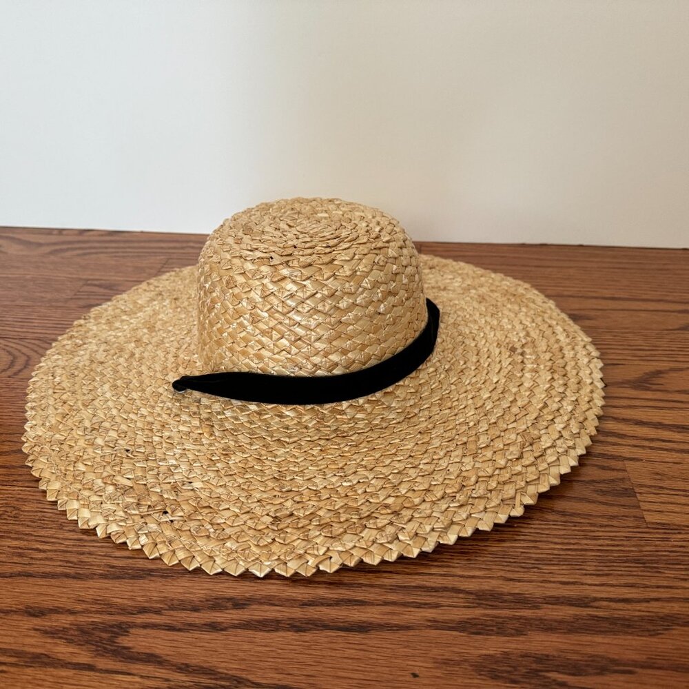 NEW WITH TAG Lack of Color RARE Wide Brim Boater Straw Hat - SOLD OUT